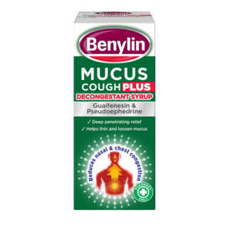 Benylin Mucus Cough With Decongestant Syrup – 100ml