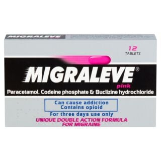Migraleve Pink (Codeine/Paracetamol) - 12 Tablets