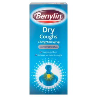 Benylin Dry Cough 7.5mg/5ml Syrup – 150ml