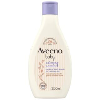 Aveeno Baby Calming Comfort Bedtime Bath and Wash - 250 ml