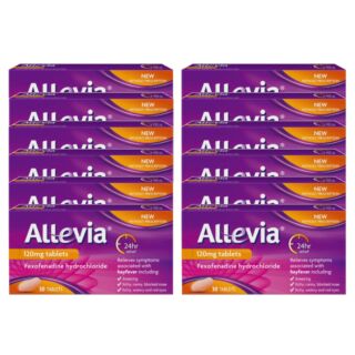 Allevia Fexofenadine 120mg - 360 Tablets - 1 Years Supply