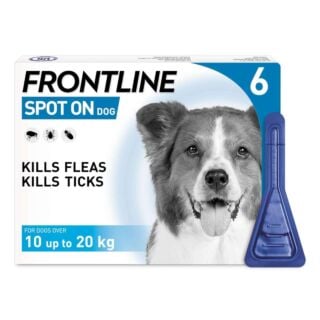 FRONTLINE Spot On Flea Treatment Medium Dog - 6 Pipettes