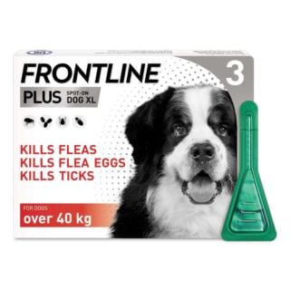 FRONTLINE Plus Flea Treatment X Large Dog - 3 Pipettes