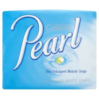 Cussons Pearl Creamy White Soap 90g - Pack of 4