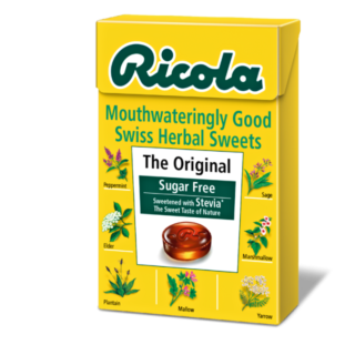 Ricola Original Swiss Herbal Sweets Sugar Free With Stevia - 45g
