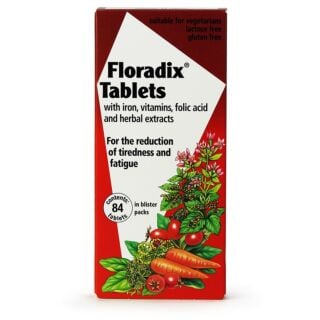 Floradix Iron And Vitamin Tablets - 84 Tablets