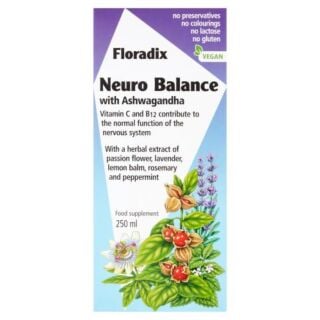 Floradix Neuro Balance Liquid with Ashwagandha - 250 ml