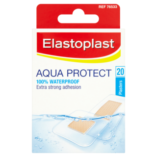 Elastoplast Aqua Protect Assorted Strips Plasters - 20 Pack