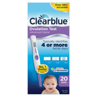 Clearblue Ovulation Test Kit With Hormone Indicator - 20 Tests  - 1 | Chemist4U
