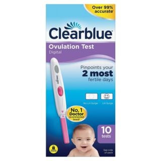 Clearblue Digital Ovulation Test Kit - 10 Tests