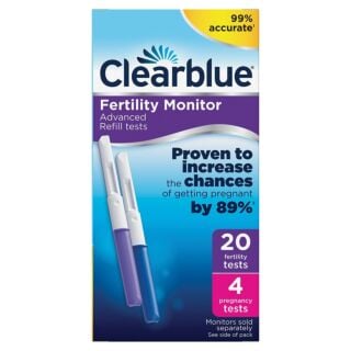 Clearblue Fertility Monitor - 20 Fertility & 4 Pregnancy Tests