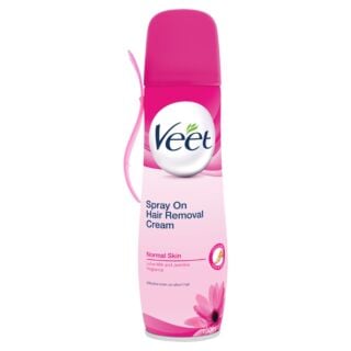 Veet Spray On Hair Removal Cream For Normal Skin Lotus Milk & Jasmine Fragrance - 150ml 