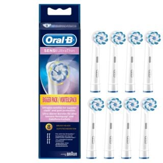 Oral-B Sensi Ultra Thin Replacement Toothbrush Heads - Pack of 8