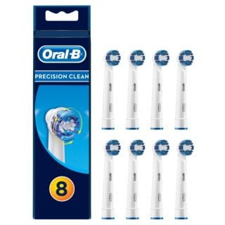 Oral-B Precision Clean Replacement Toothbrush Heads - Pack of 8