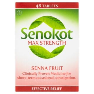 Senokot Max Strength Senna Laxative - 48 Tablets