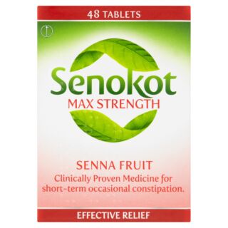 Senokot Max Strength Senna Laxative - 48 Tablets