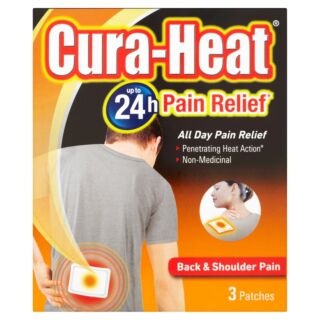 Cura-Heat Back & Shoulder Pain - 3 Heat Packs