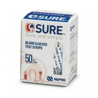 4Sure Blood Glucose Test Strips - 50 Test Strips