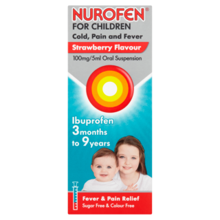 Nurofen For Children Cold, Pain & Fever Strawberry - 100ml