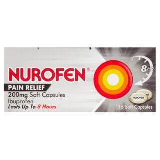 Nurofen Pain Relief 200mg Soft Capsules - 16 Pack