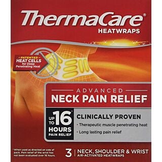 Thermacare Heatwraps - 3 Neck, Wrist & Shoulder Heat Wraps