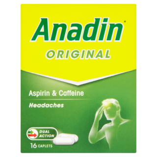 Anadin Original (Aspirin) - 16 Capsules