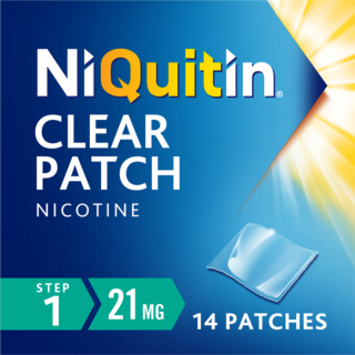Niquitin Clear (Step 1) - 14 x 21mg Patches  - 2 | Chemist4U