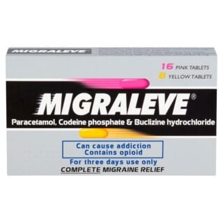 Migraleve Complete Migraine Pink & Yellow - 24 Tablets