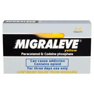 Migraleve Yellow (Codeine/Paracetamol) - 24 Tablets