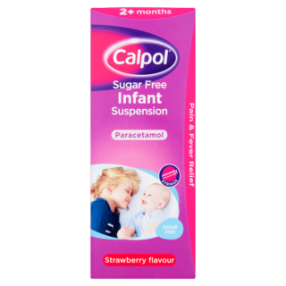 Calpol Sugar Free Infant Suspension Strawberry -  200ml