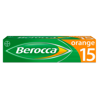 Berocca Orange - 15 Effervescent Tablets