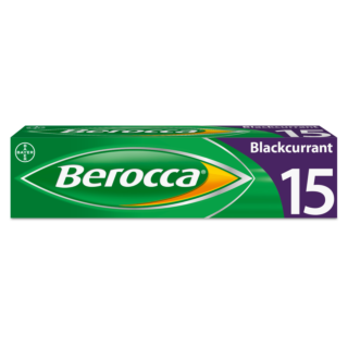 Berocca Blackcurrant - 15 Effervescent Tablets
