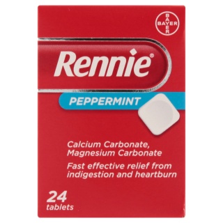 Rennie Peppermint – 24 Tablets