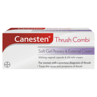 Canesten Thrush Soft Gel Pessary And External Cream Combi