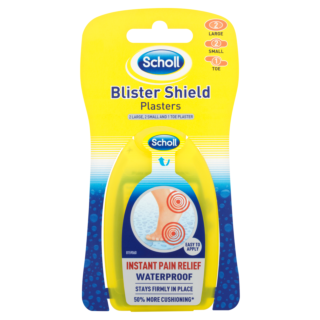Scholl Blister Shield Mixed Size Plasters - 5 Plasters