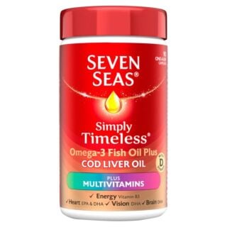 Seven Seas Marine Oil with Cod Liver Oil Plus Multivitamins – 30 Capsules