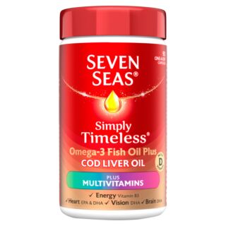 Seven Seas Cod Liver Oil + Multivitamins – 90 Capsules