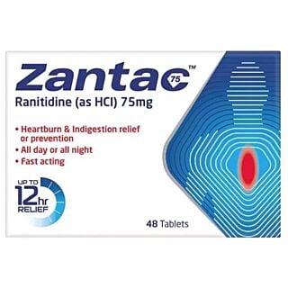 Zantac 75 Relief – 48 Tablets