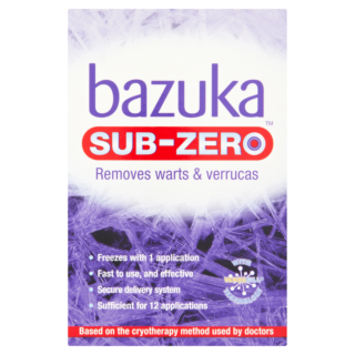 Bazuka Sub-Zero Freeze Verucca & Wart Removal Treatment – 50ml 