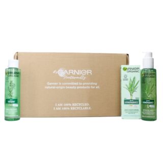 Garnier Natural Organic - Care & Cleanse Gift Set