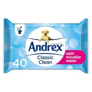 Andrex Washlets Classic Clean Refill - 40 Pack