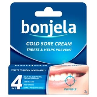 Bonjela Cold Sore Invisible Cream - 2g