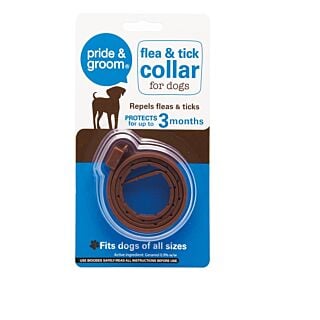 Pride & Groom Universal Flea & Tick Collar For Dogs 3 Months