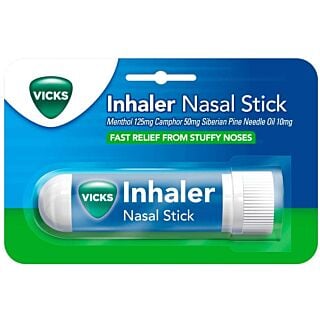 Vicks Inhaler Nasal Decongestant Stick – 0.5ml  - 2 | Chemist4U