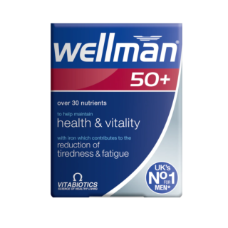 Vitabiotics Wellman 50+ 30 Tablets