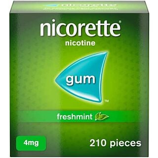 Nicorette Freshmint 4mg Gum - 210 Pieces