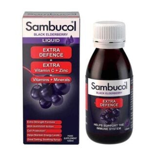 Sambucol Extra Defence Liquid Black Elderberry - 120ml