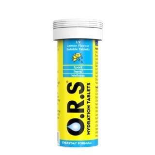 O.R.S Hydration Tablets Lemon Flavour - 12 Tablets