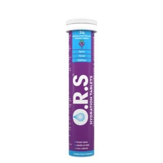 O.R.S Hydration Tablets Blackcurrant Flavour - 24 Tablets