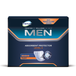 Tena For Men Absorbent Protector Level 3 - 8 Pack